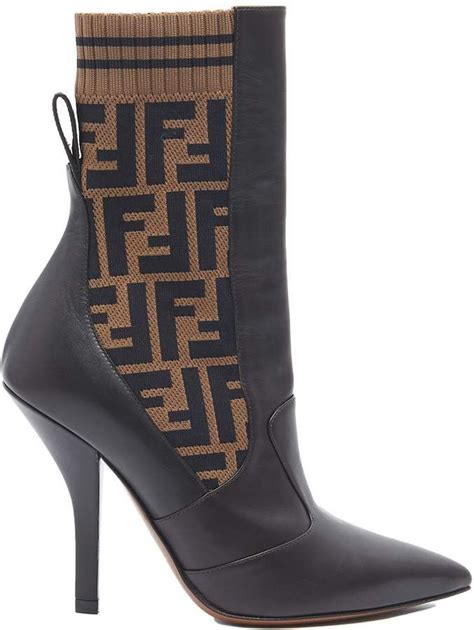 fendi boots womens|Fendi high heel boots.